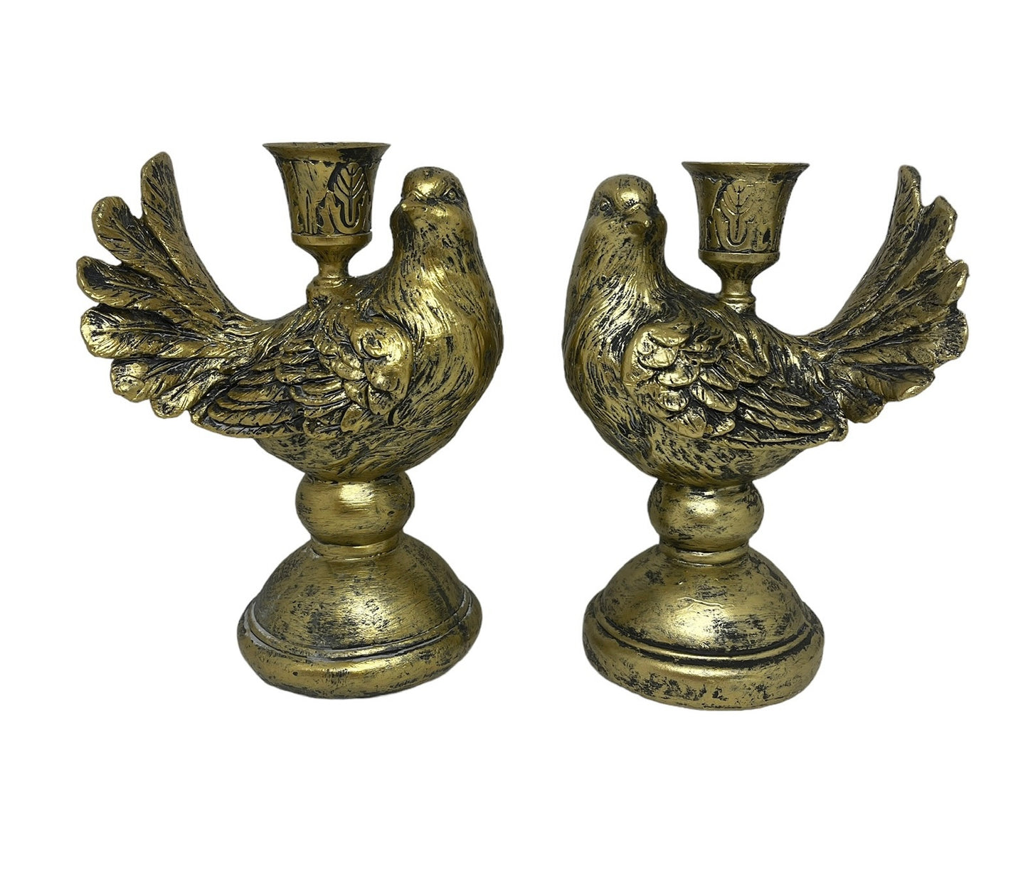 PORTA VELA PALOMA DORADO