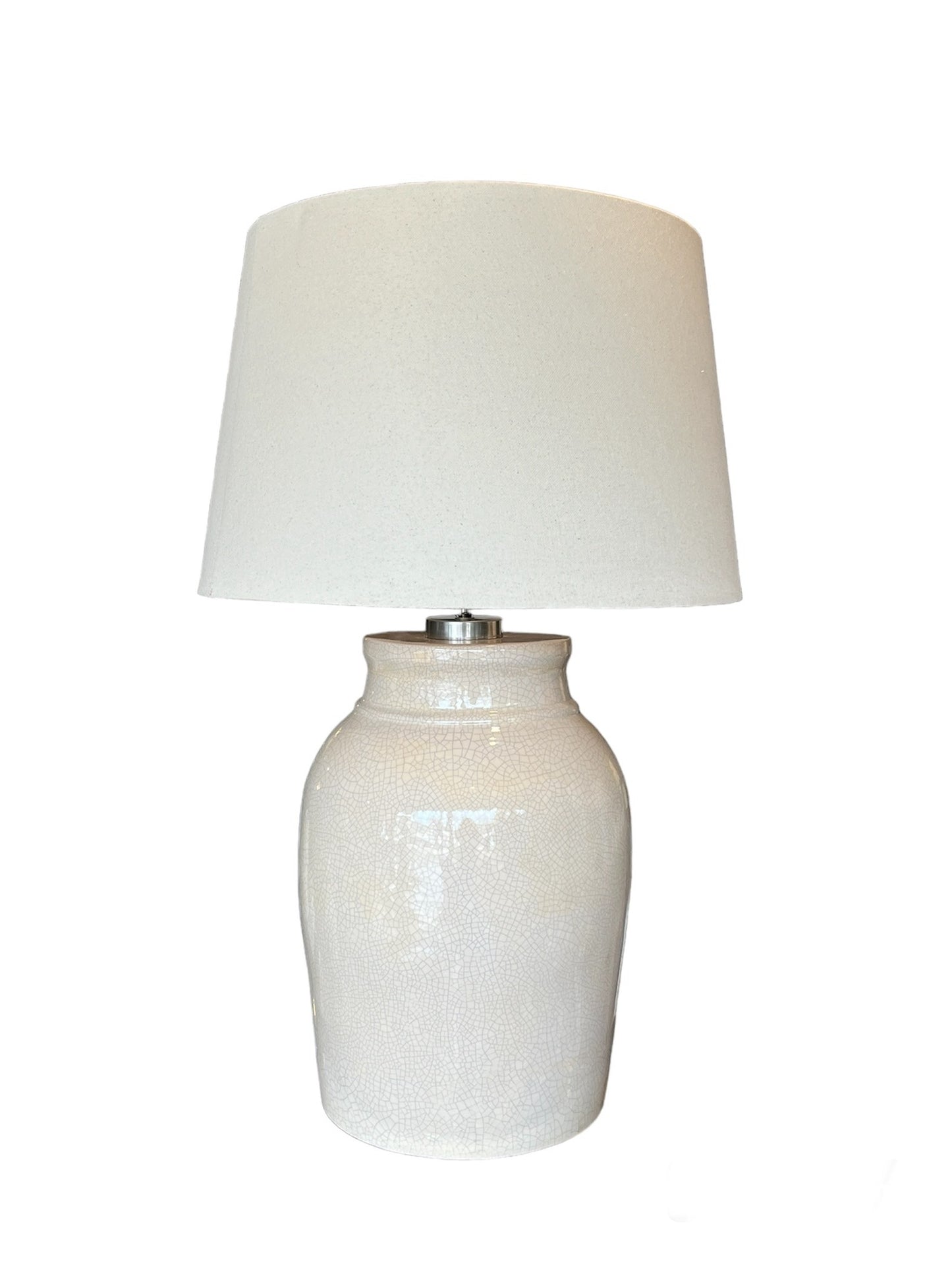 LAMPARA CERAMICA LECHERO