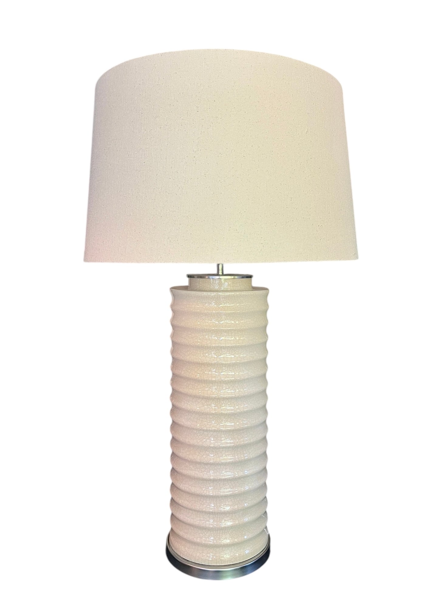 LAMPARA CERAMICA BAMBU