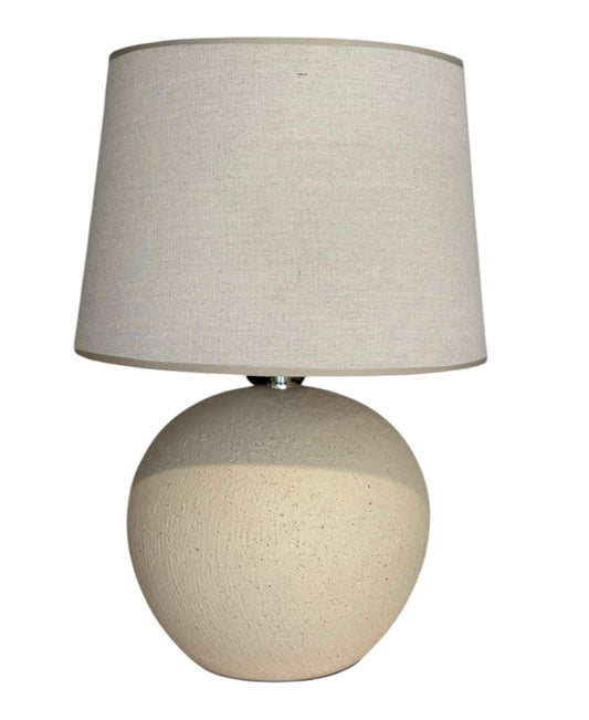 LAMPARA CERAMICA TEXTURA REDONDA
