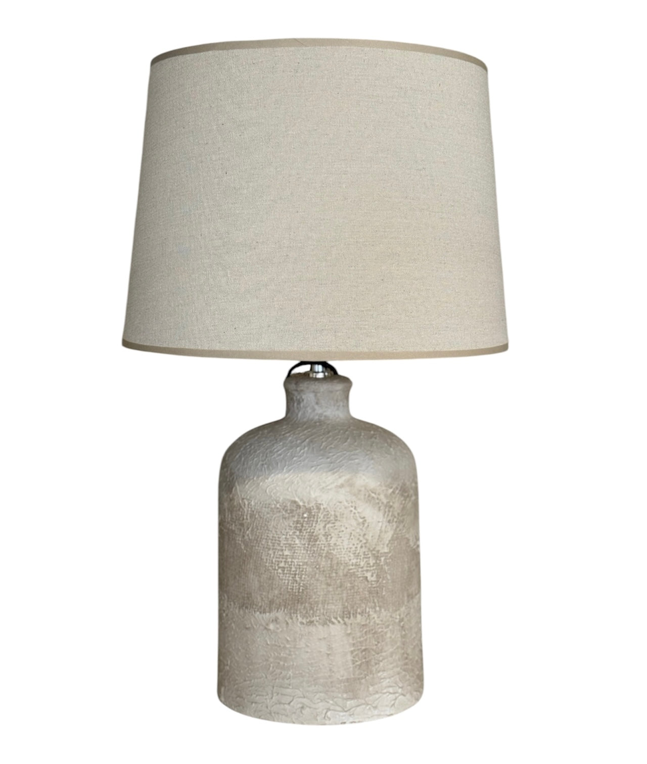 LAMPARA CERAMICA TEXTURA